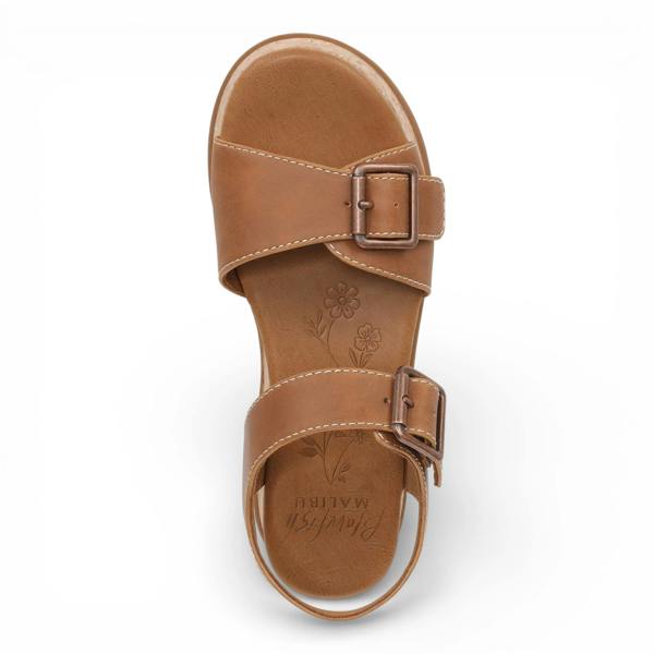 Blowfish Malibu Magical - Women's Tan Faux Leather Platform Sandals