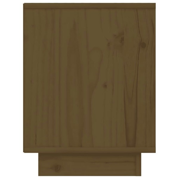 Berkfield Bedside Cabinets 2 pcs Honey Brown 40x30x40 cm Solid Wood Pine