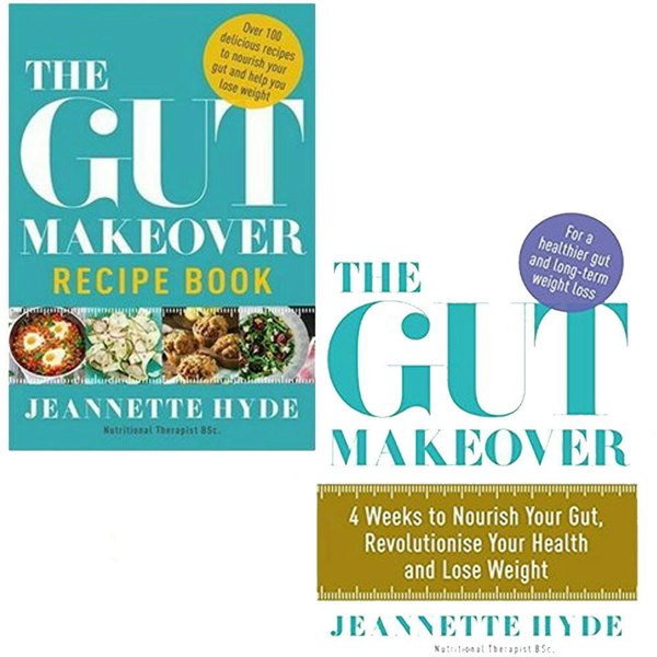 Gut Makeover 2 Books Set - 4 Weeks to Nourish Your Gut, Revolutionise Your Health & Lose Weight