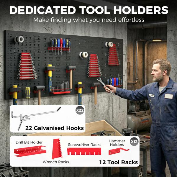 Storage Bins Parts Rack