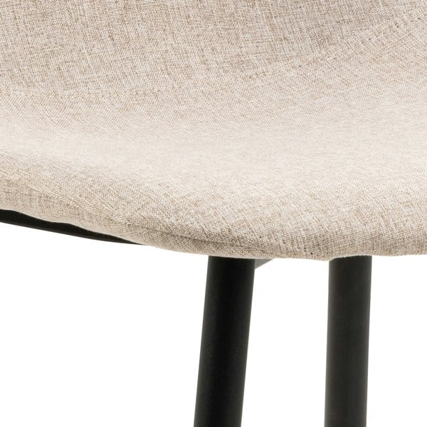 Furniture To Go Celia Dining Chair in Beige Set of 4
