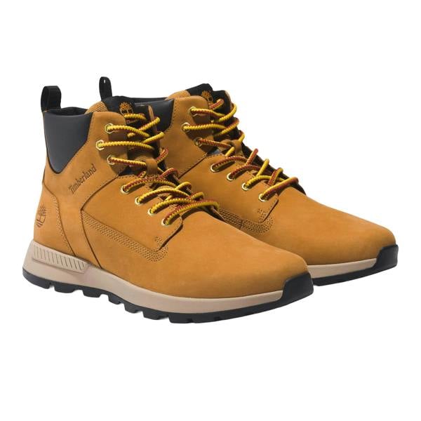 Timberland Mens Killington Leather Mid Cut Trekking Trainers - Wheat