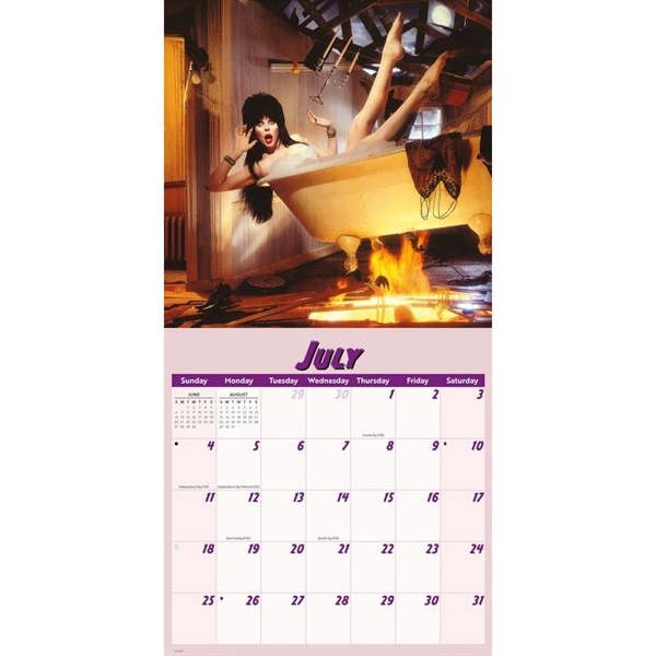 Elvira Calendar 2027, Wall Calendars, Month To View, Entertainment, Gift