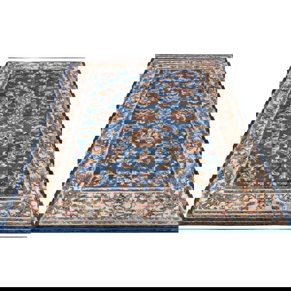 Oriental Short Pile Rug Reni Luxor Vintage Design