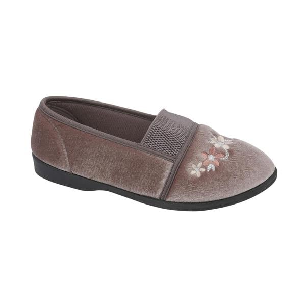 Jo & Joe MARGOT Moccasin Slippers   in  Grey