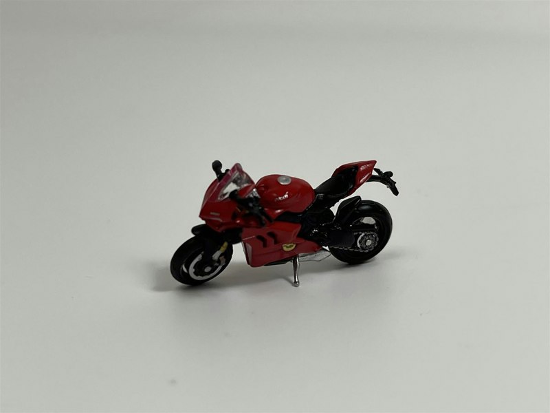 Mini GT Ducati Panigale V4 S with Ducati Girl 1:64 Scale MGT00682L