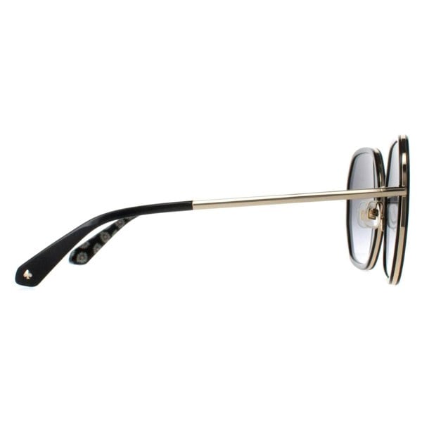 Kate Spade Sunglasses Nicola/G/S RHL 9O Gold Black Grey Gradient