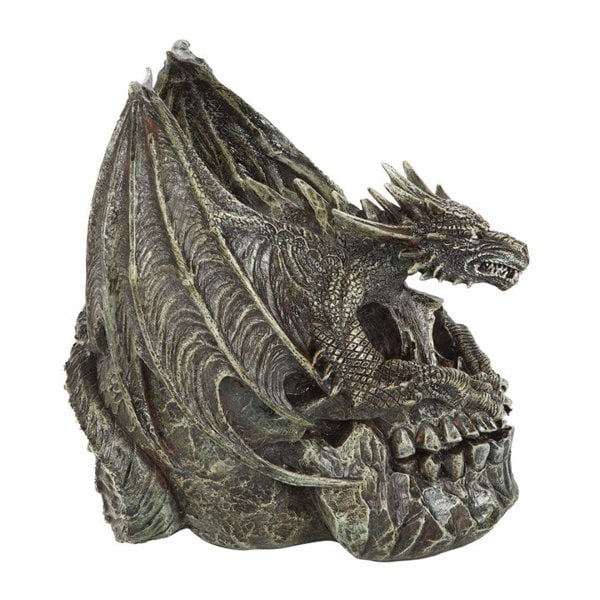 Serano Draco Dragon Skull Ornament by Spiral Direct