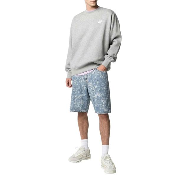 Nike Logo Crewneck Grey Sweater