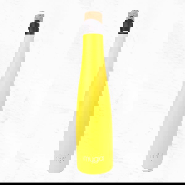 Myga Bali Insulated Water Bottles – Available in Yellow, Green, and Pink for Tropical Elegance