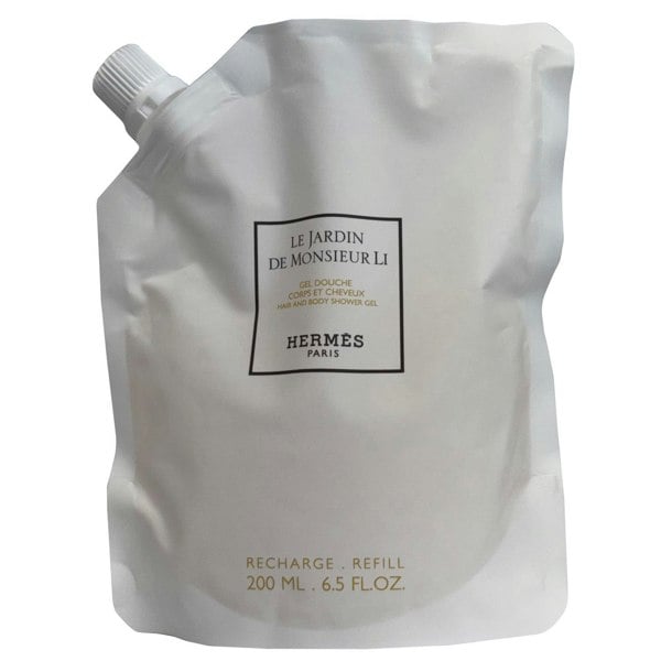 Hermes Le Jardin de Monsieur Li Hair and Body Shower Gel 200ml Refill Pouch