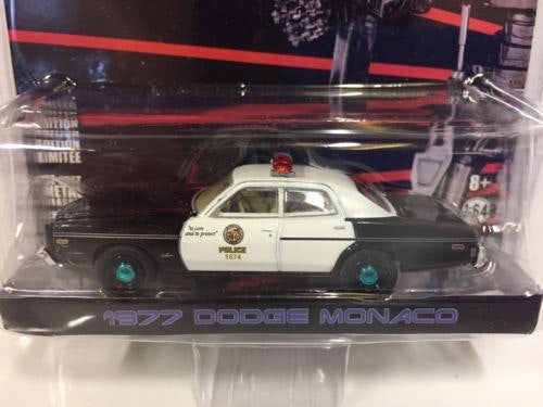 rare the terminator 1977 dodge monaco scale 1:64 greenlight 44790c