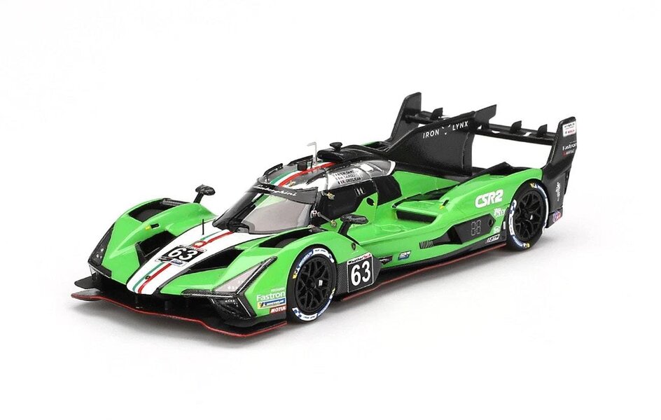 MCSlots Lamborghini SC63 #63 Iron Lynx 2024 IMSA Sebring 12Hrs 1:43 Scale TSM430816