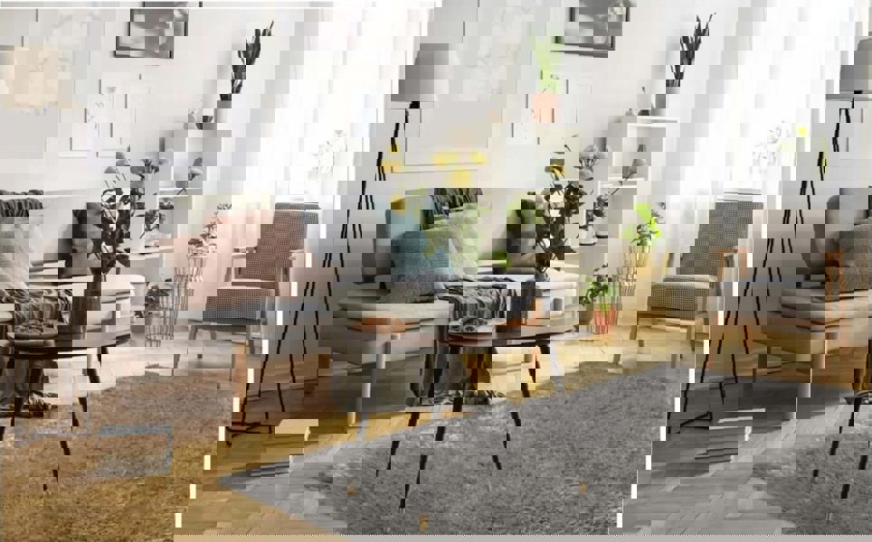 Grey Shaggy Rug | Plush Comfort | Living Room Luxury