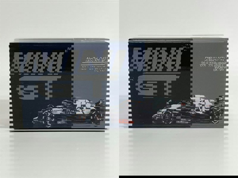 Mini GT Nyck de Vries AlphaTauri AT04 #21 2023 F1 Australian GP 1:64 Mini GT MGT00727L