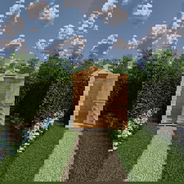 Shire 4x4 apex shed 12mm shiplap interlock cladding