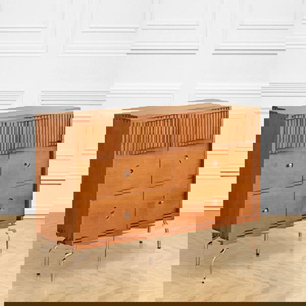 Una Drawer Sideboard, Cherry Wood-Rit Concept-Rit Concept