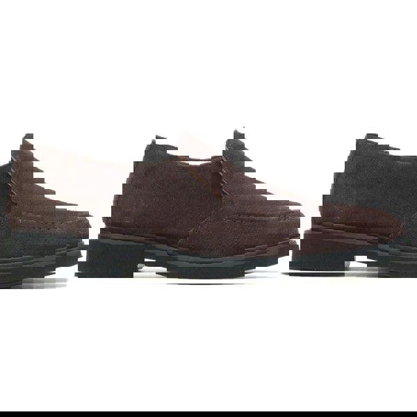 Hush Puppies Earl Slip On Suede Men's Brown Loafers