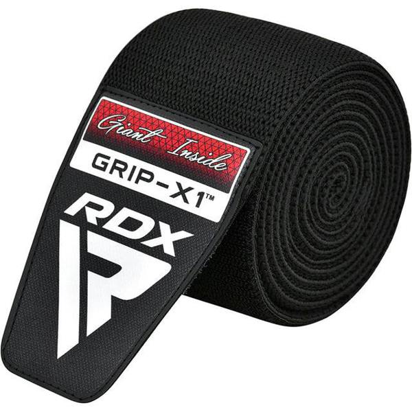 RDX Sports GYM KNEE WRAPS K1 FULL BLACK
