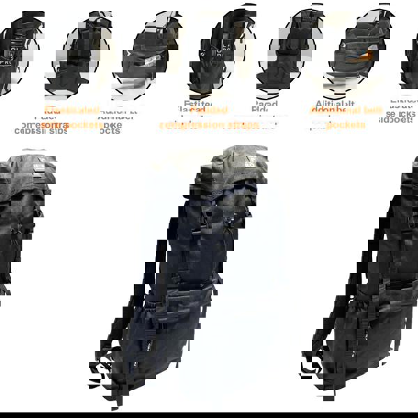 40 Litre Rucksack - Black 