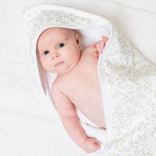 Lulujo - Hooded Towel - Greenery