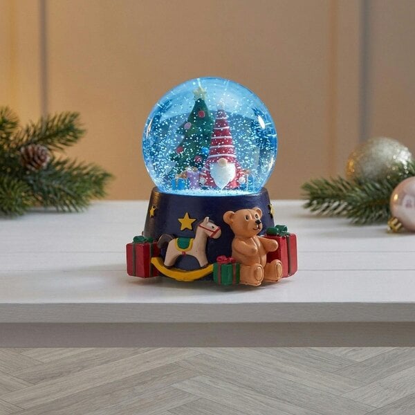 Garden Greatness Colourful Musical Gonk LED Snow Sphere