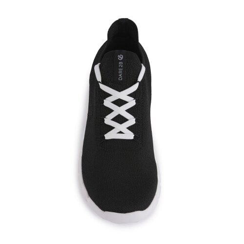 Dare 2B Womens Hex-At Knitted Recycled Trainers - Black/White