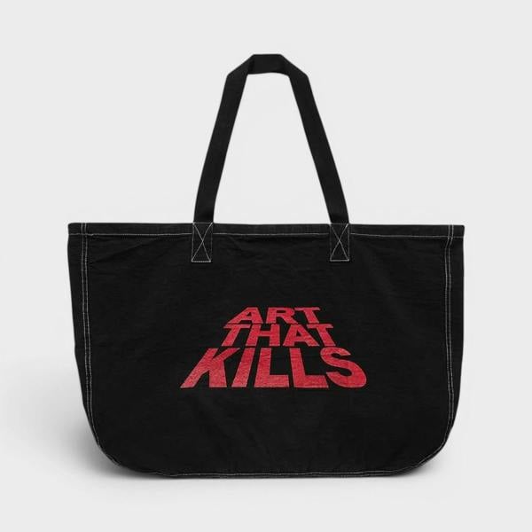 Gallery Dept. ATK Oversized Tote Black Red