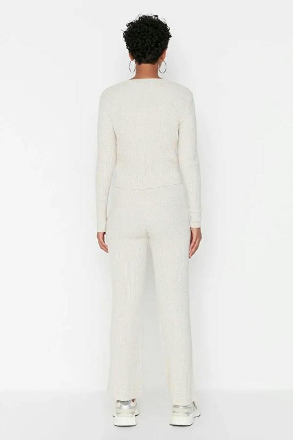 WOVCOR 3-Piece Knit Cardigan, Top & Pants Set