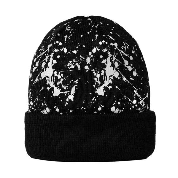 New Era Childrens/Kids Splatter Knitted Casual Beanie - Navy - 