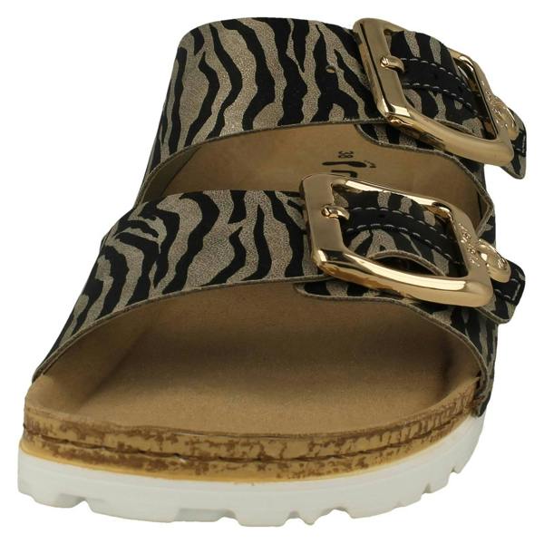 Rieker Ladies Rieker Mule Sandals With Adjustable Straps 69850