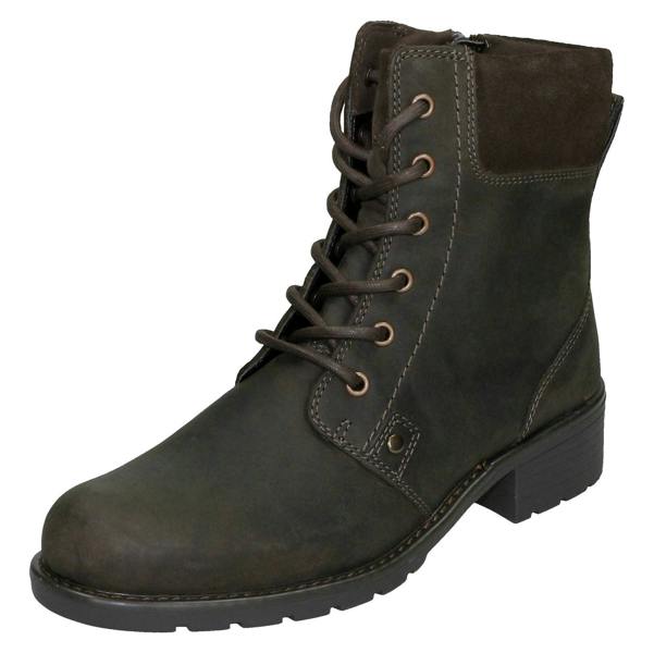 Clarks Ladies Clarks Ankle Boots Orinoco Spice