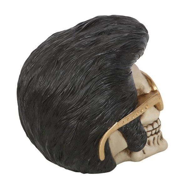 Serano Rockstar Skull Ornament with Sunglasses