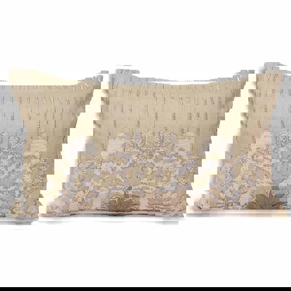 Riva Home French Collection Genevieve Cushion Cover - Taupe