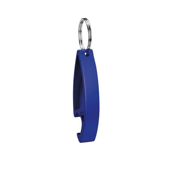 MidOcean Colour Twices Bottle Opener Keyring - Blue - 
