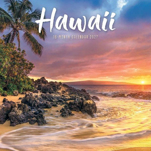 Hawaii Calendar 2027, Wall Calendars, Month To View, Travel, Gift