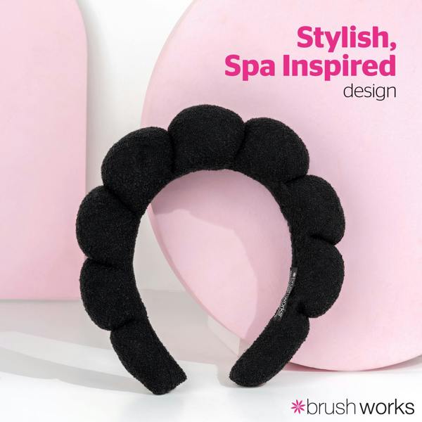 Brushworks Black Cloud Headband