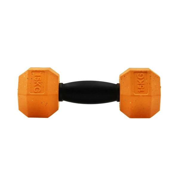 Nike Max Fusion Dumbbell Dog Toy - Orange - 