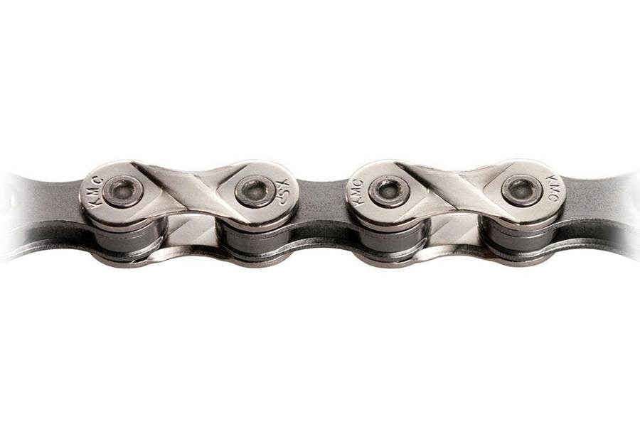 KMC X11 118 Link Bike Chain, 11 Speed - Silver/Black