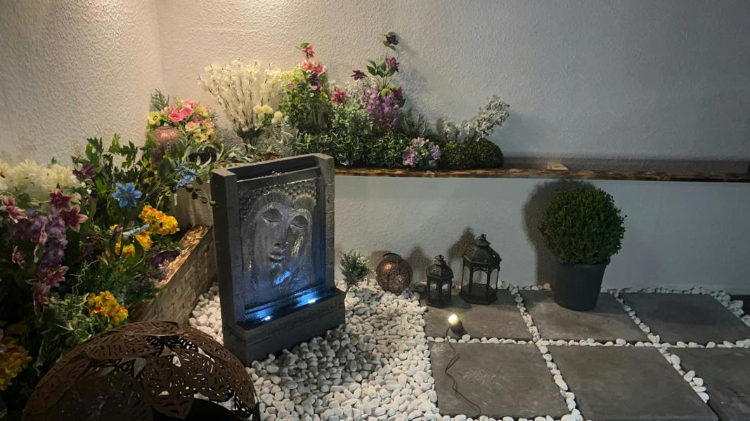 Tranquillity Water Features Buddha Wall Oriental Water Feature