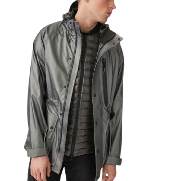 Belstaff Hydro Parka Granite Grey Jacket M