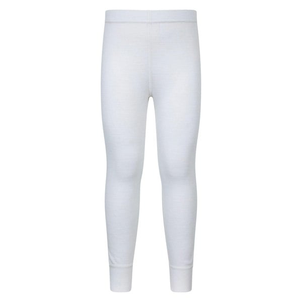 Mountain Warehouse Childrens/Kids II Merino Wool Base Layer Bottoms - White