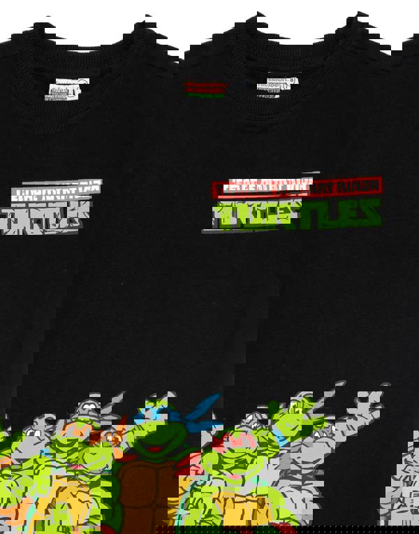 Teenage Mutant Ninja Turtles Boys Multicoloured Multi Character Multi-Pack of 2 Short-Sleeved T-Shirts