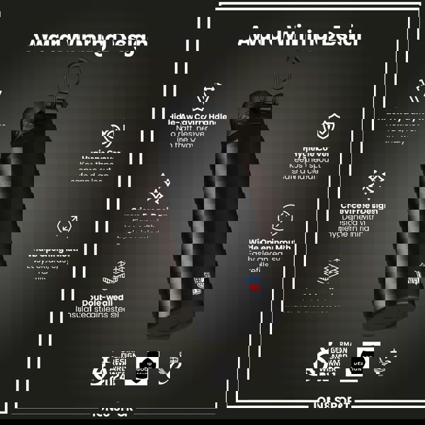 ION8 NFL x ION8 Insulated Steel Water Bottle, NFL Browns, 750ml (24oz)