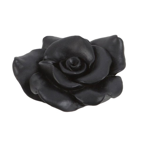 Serano Black Rose Resin Incense Stick Holder
