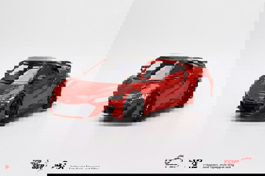 TSM Honda NSX Type S 2022 130R Curva Red 1:18 TSM TS0423