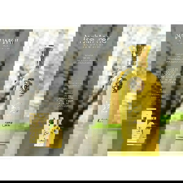 Norah Amour Eau De Parfum 100ml product and note display