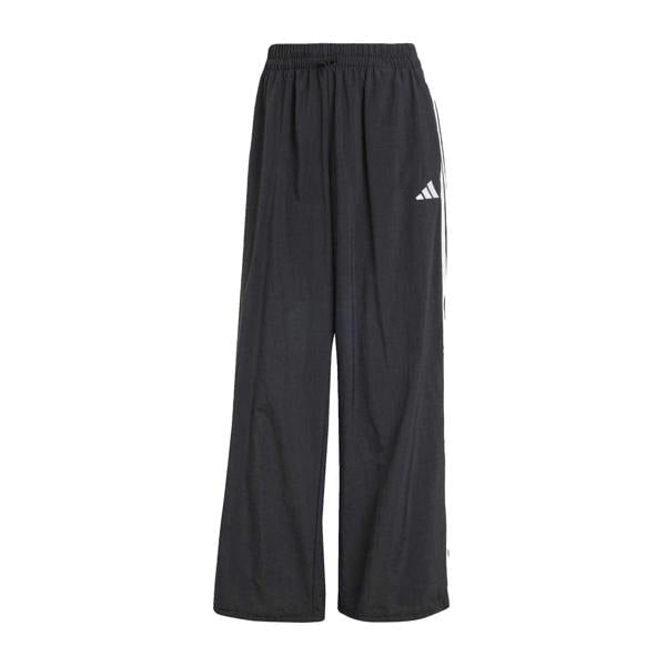 Adidas Womens/Ladies Essentials Tracksuit Bottoms - Black/White - 