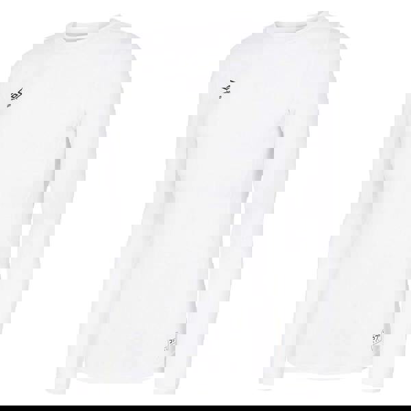 Umbro Childrens/Kids Core Long-Sleeved Base Layer Top - White