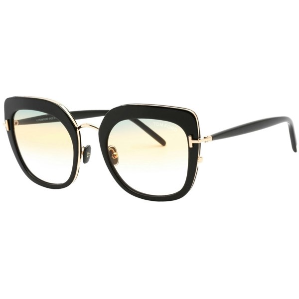 Tom Ford Virginia Ft0945 01B Black Sunglass